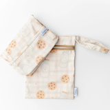 Calla The Grayson Long Sleeve Bib Milk & Cookies