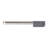 RSVP Silicone Splatula w/SS Handle Small Gray