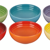 Le Creuset Vancouver 2oz Pinch Bowls Set of 6 Multi-color