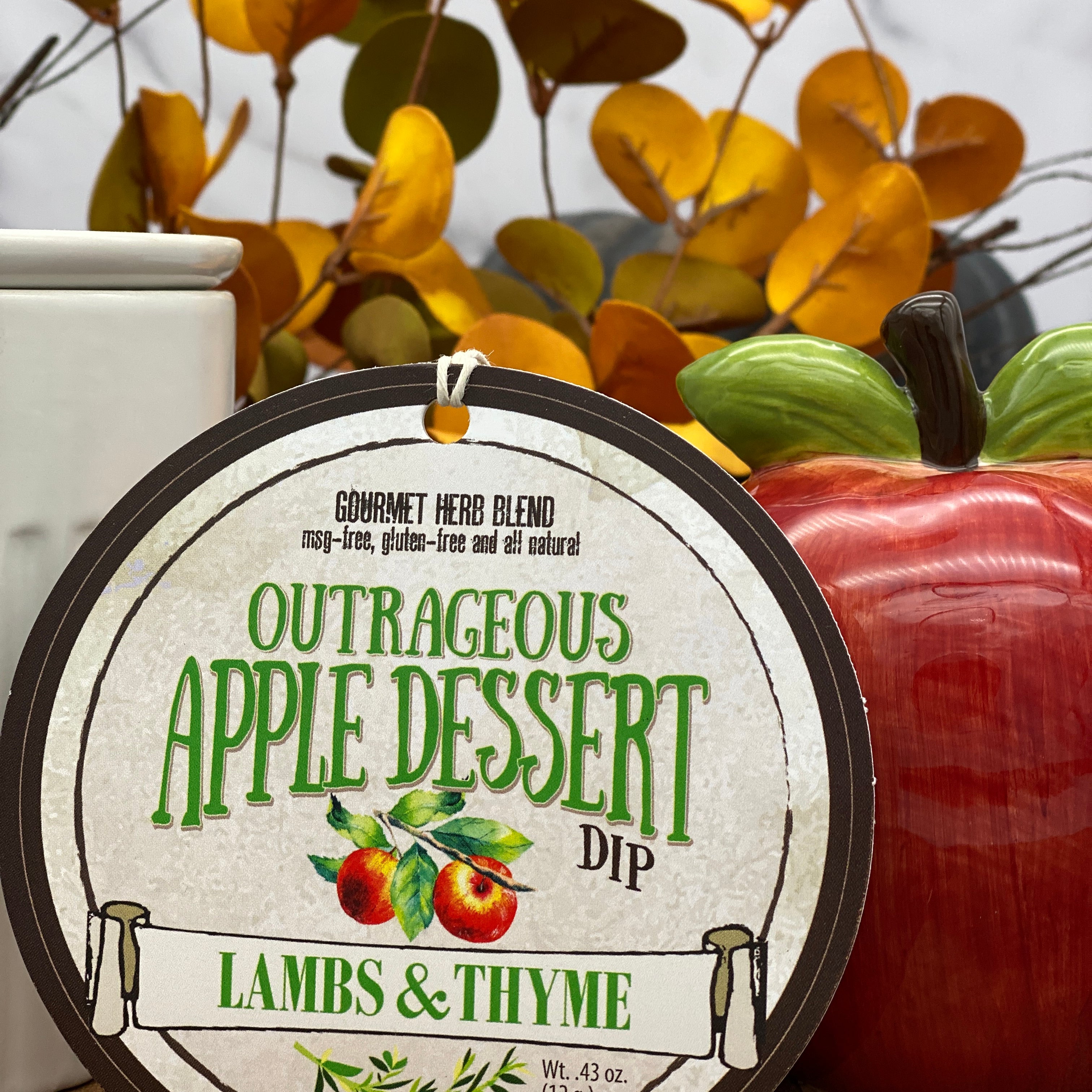 Lambs & Thyme Sweeter Dips Toffee Apple