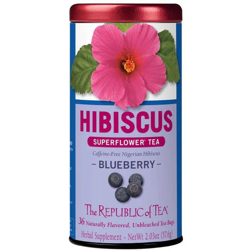 Republic of Tea Hibiscus Blueberry Tea Bags