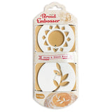 Talisman Bread Embosser Set of two in package