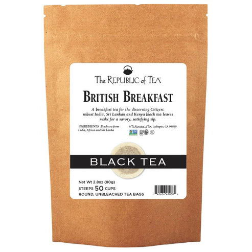 Republic of Tea British Breakfast Black Tea Bags