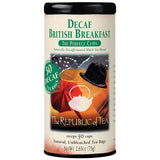 Republic of Tea Decaf British Breakfast Black Tea Bags