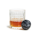 Twos Co Double Old Fashioned Whiskey Set withStone Ball