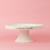 Audreys Ceramic Cake Stand Celebrate