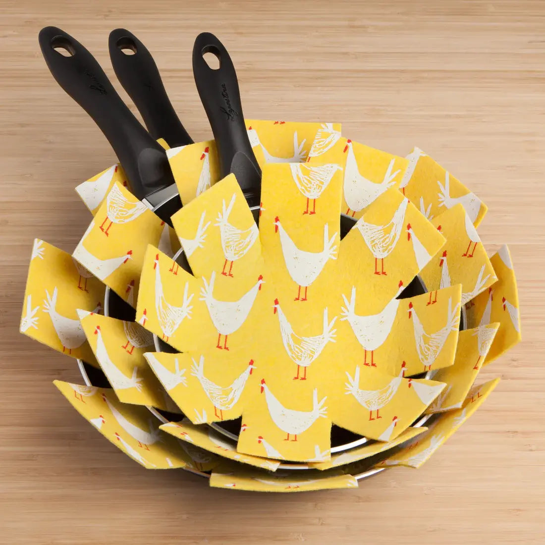 Now Designs Chicken Scratch Pan Protectors