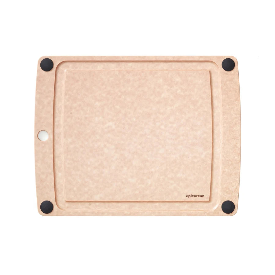Epicurean All-in-One 14" x 11" Natural Cutting Board