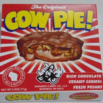 The Original Cow Pie from Baraboo Chocolate Factory in it's package