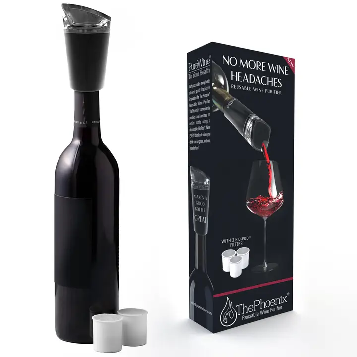 The Phoenix Noir Starter Kit Wine Purifier & Aerator