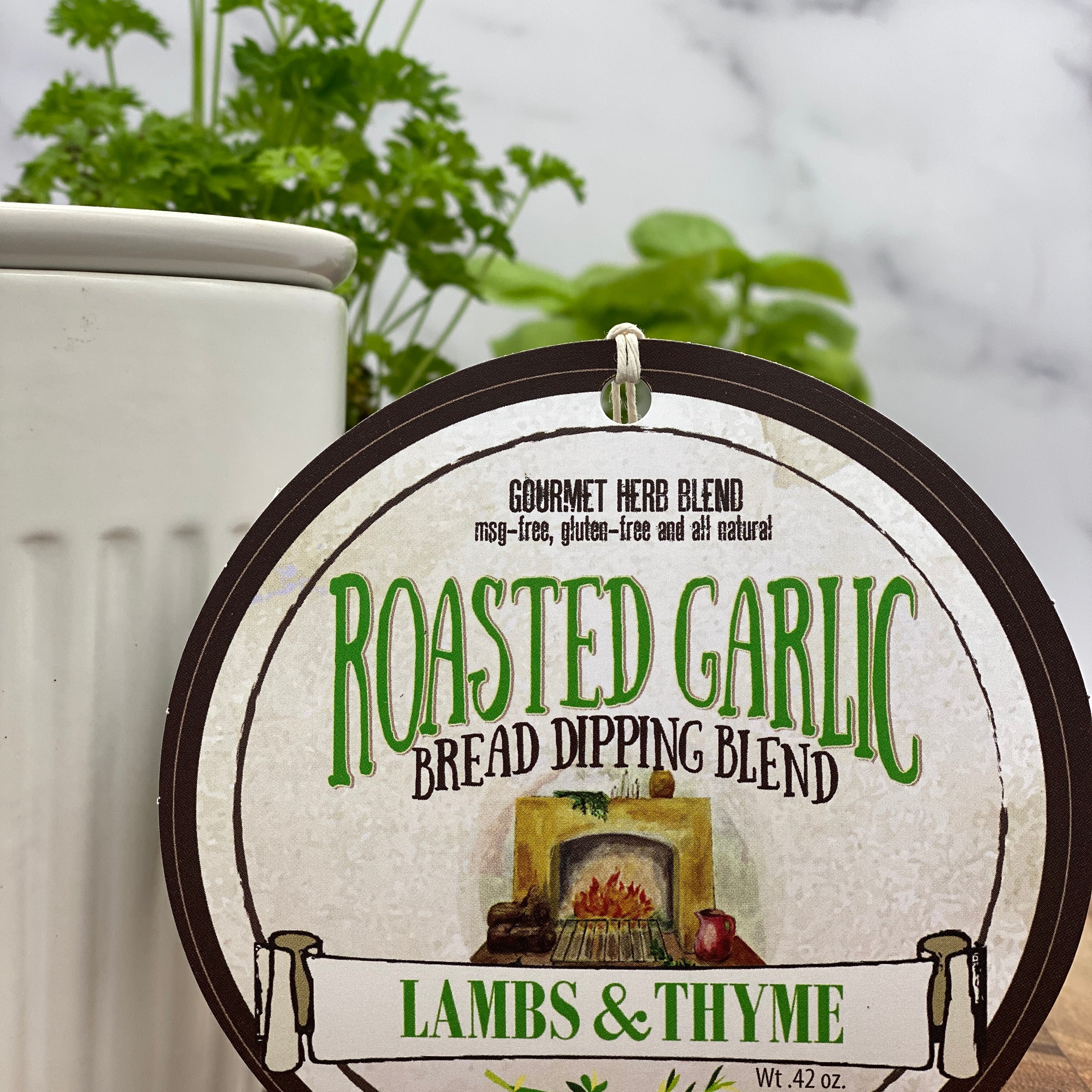 Lambs & Thyme Bread Dips Roasted Garlic