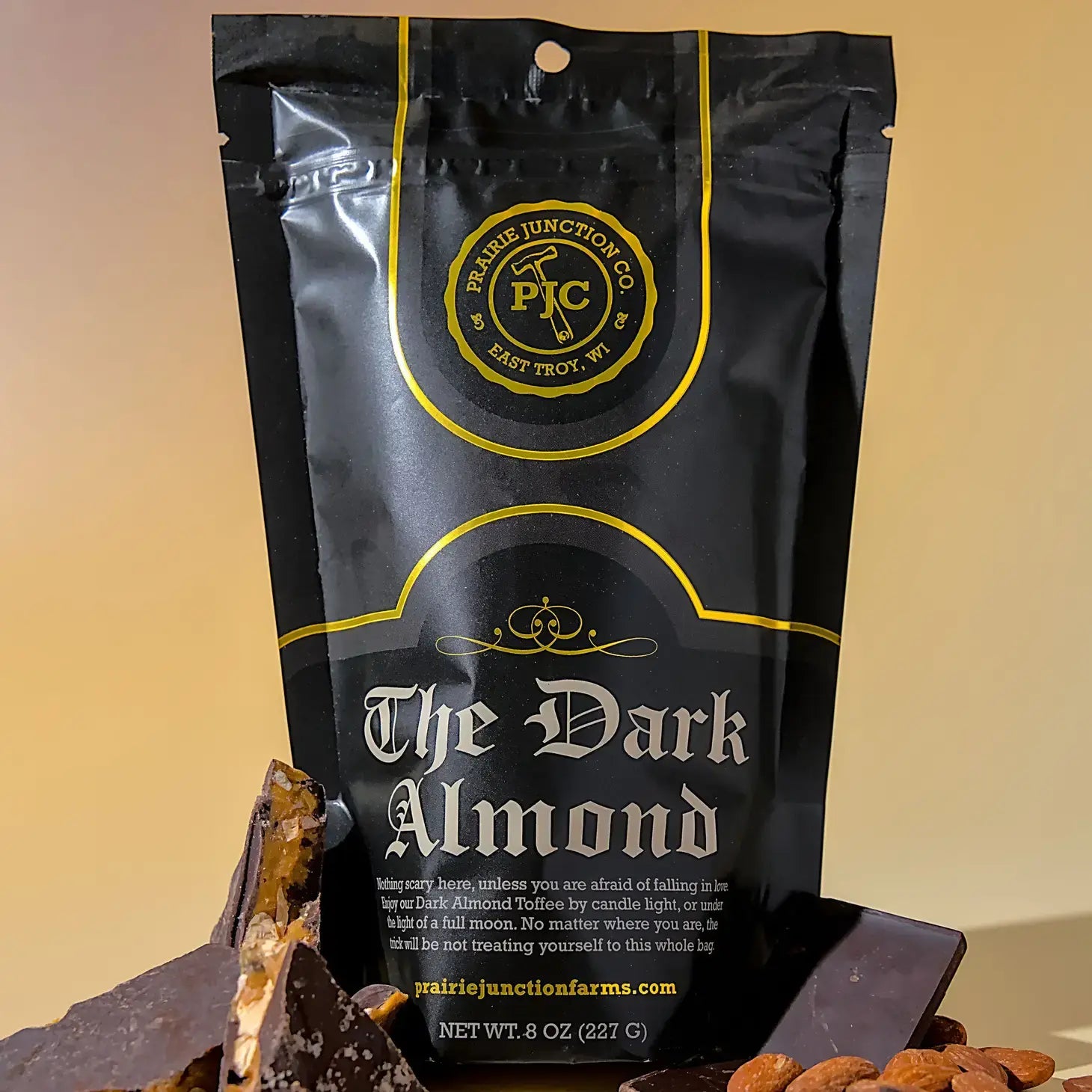 Prairie Junction Farms Dark Almond Toffee