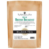 Republic of Tea Decaf British Breakfast Black Tea Bags