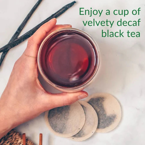 Republic of Tea Decaf Vanilla Almond Black Tea Bags