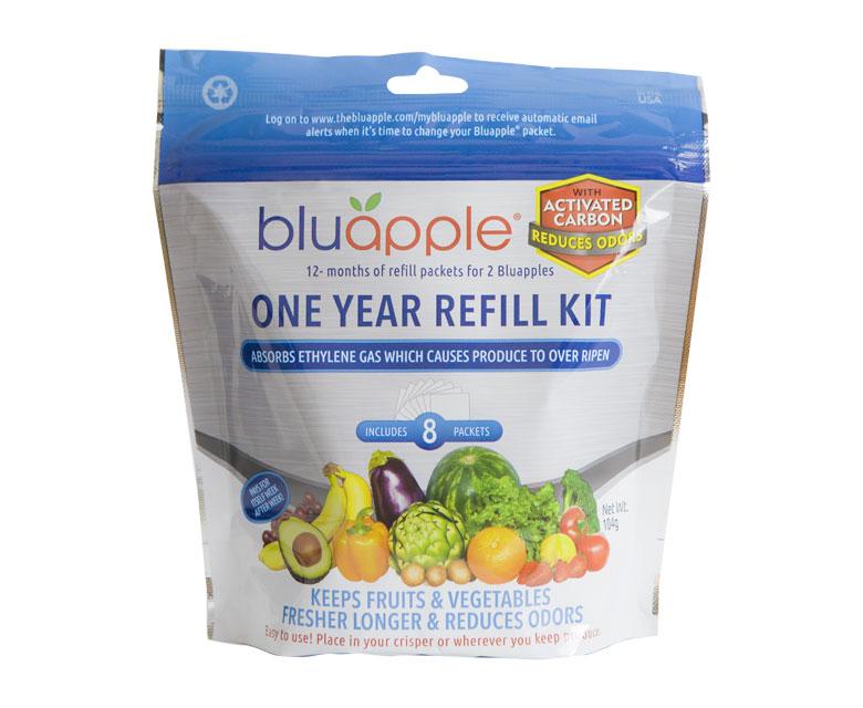 Bluapple Refill pack with Carbon packaging