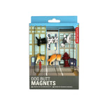 Kikkerland Dog Butt Magnets s/6