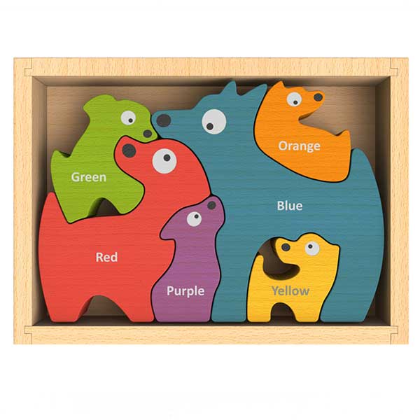 Begin Again Dog Family Puzzle