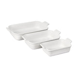 Le Creuset Set of 3 Heritage Rectangular Dishes