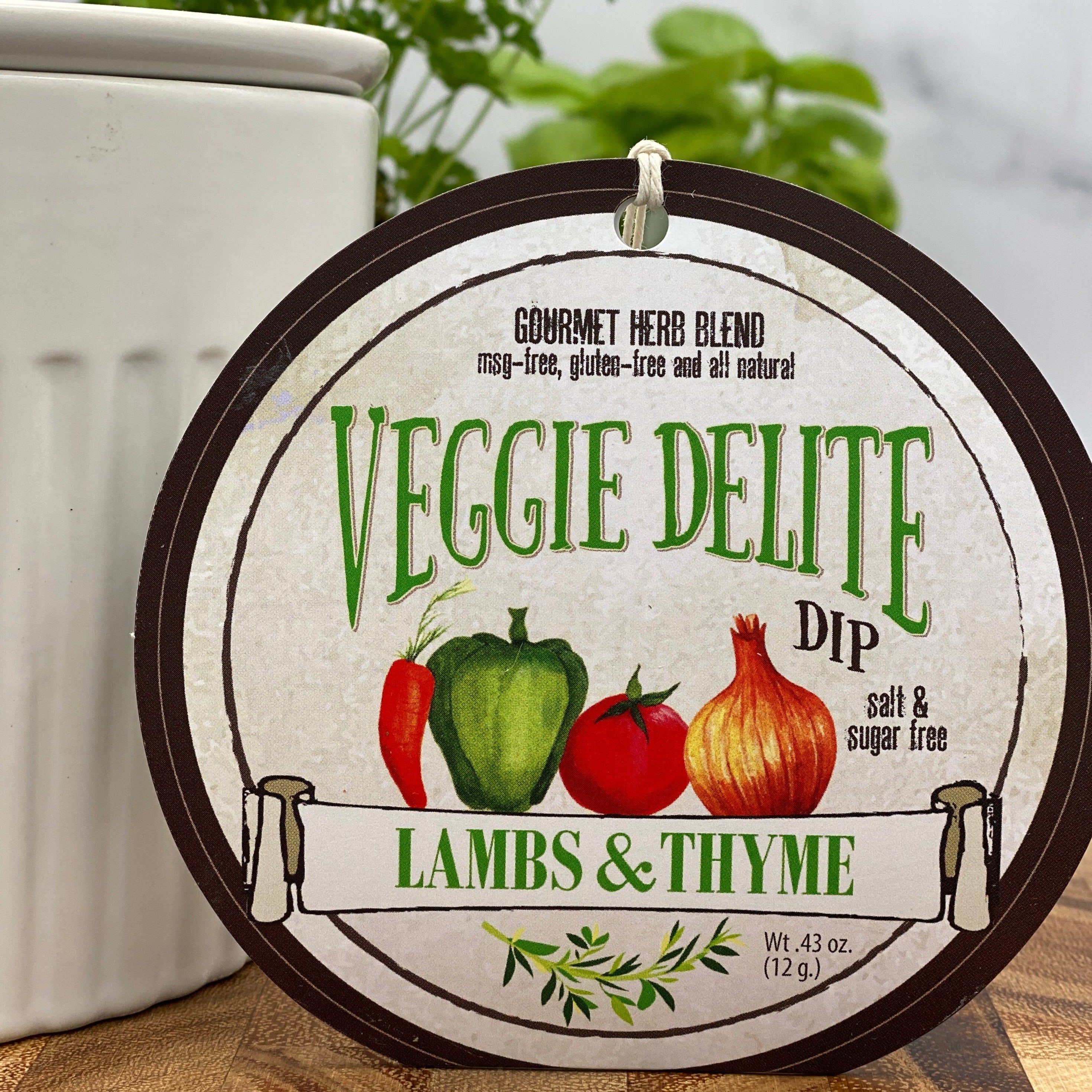 Lambs & Thyme Herb Dips Veggie Delite