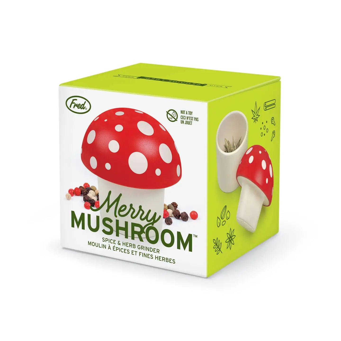 Fred Merry Mushroom Herb Grinder