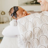 Copper Pearl Burp Cloth Set  Bliss
