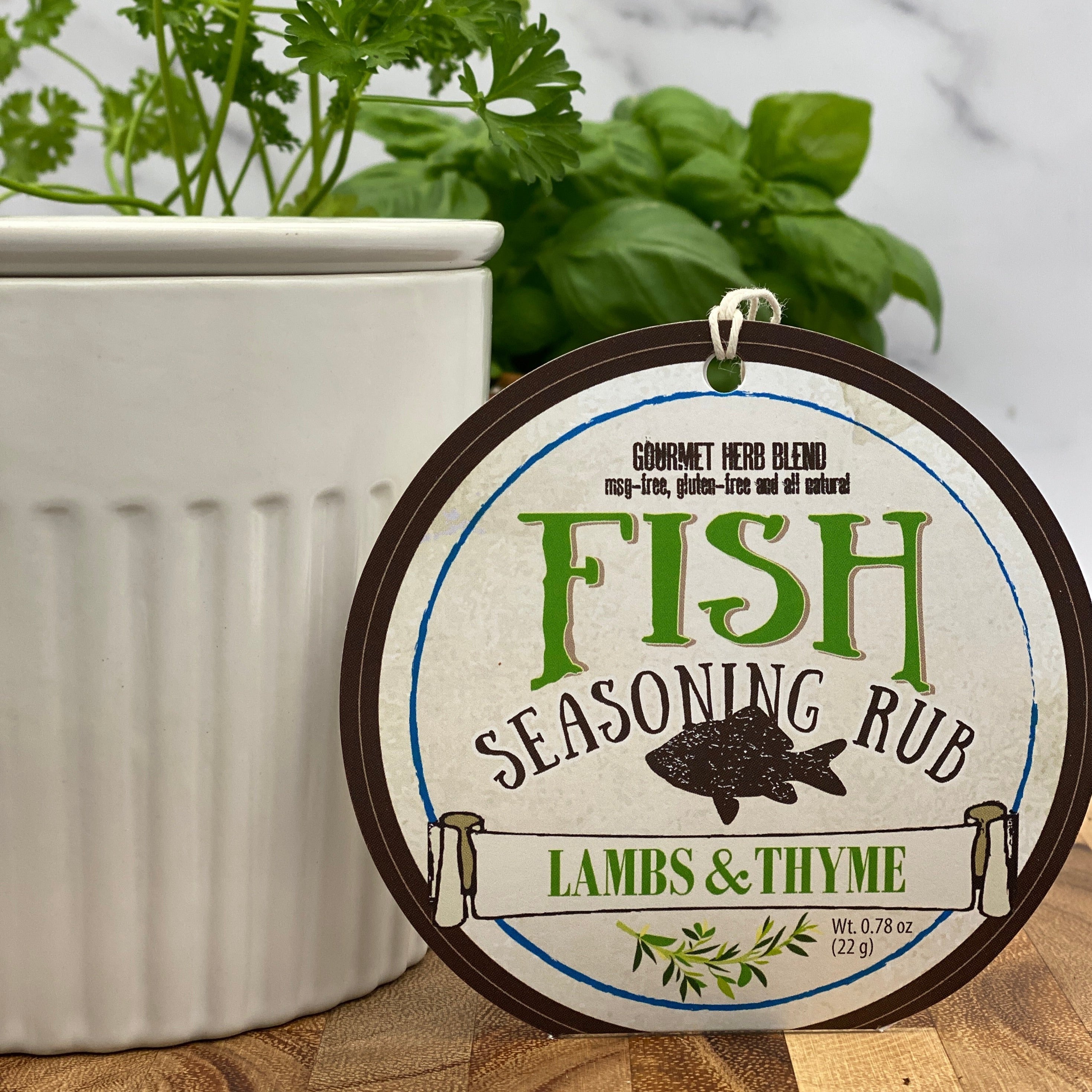 Lambs & Thyme Rub Fish Seasoning