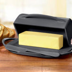 Gray Butterie Butter Dish with butter