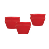 Harold Mrs Anderson Silicone Muffin Cups s/12 Red