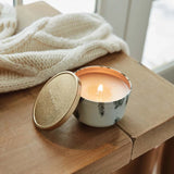 Thymes Frasier Fir Candle Tin with Gold Lid 6.5oz