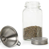 RSVP Jar of spice with funnel next to it