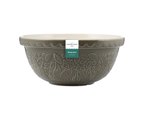 Mason Cash In the Forest Fox Gray Size 12 Bowl