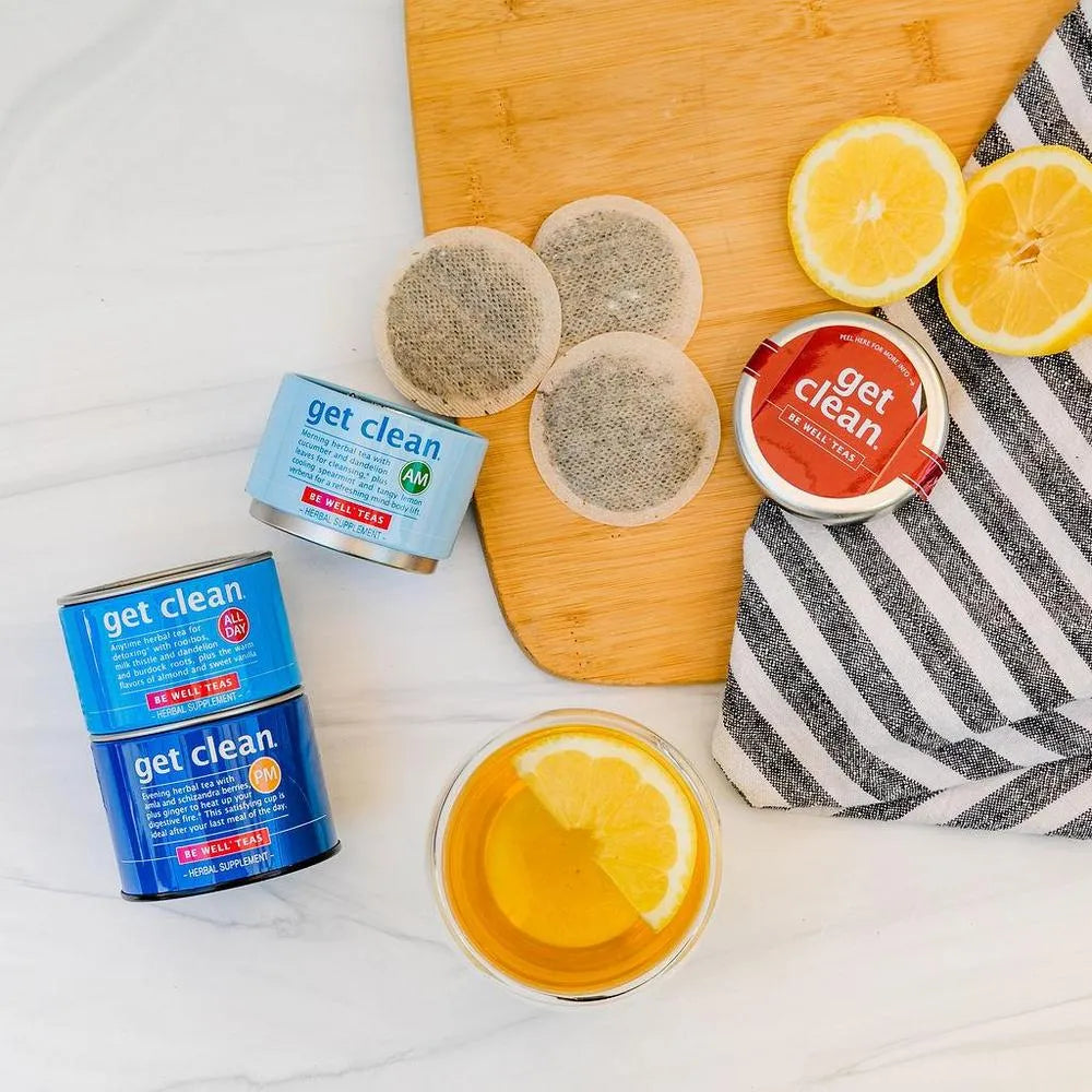 Republic of Tea Get Clean Stackable Tin