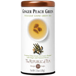  Picture Republic of Tea Ginger Peach Green Tea Can