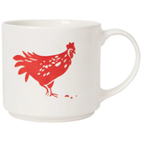 Now Designs Stacking Mug Chickens
