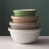 Typhoon In the Forest Size 18 Owl Stone Bowl