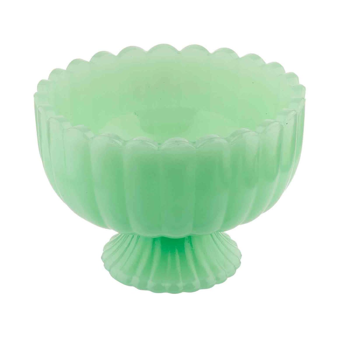 Tablecraft 8 oz Jadeite Sundae Dish