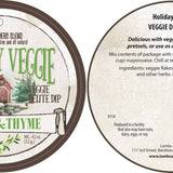 Lambs & Thyme Holiday Dips Holiday Veggie