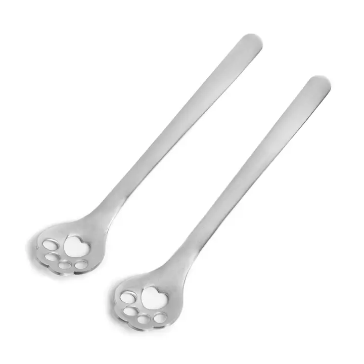 Fox Run Cat & Dog Paw Print Baking Spoons