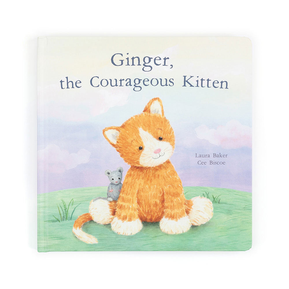 Jelly Cat Ginger the Courageous Kitten Book