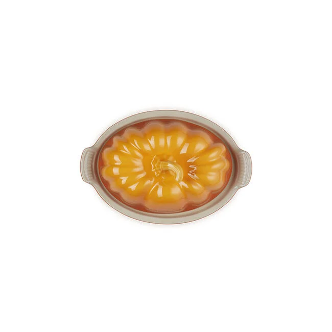 Le Creuset Pumpkin Butter Dish Persimmon