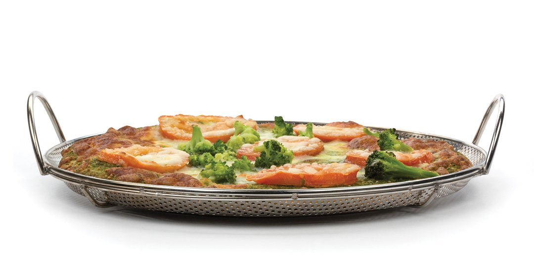 Pizza in pizza pan