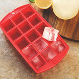 Fox Run Tulz Mini Ice Block Tray Ruby