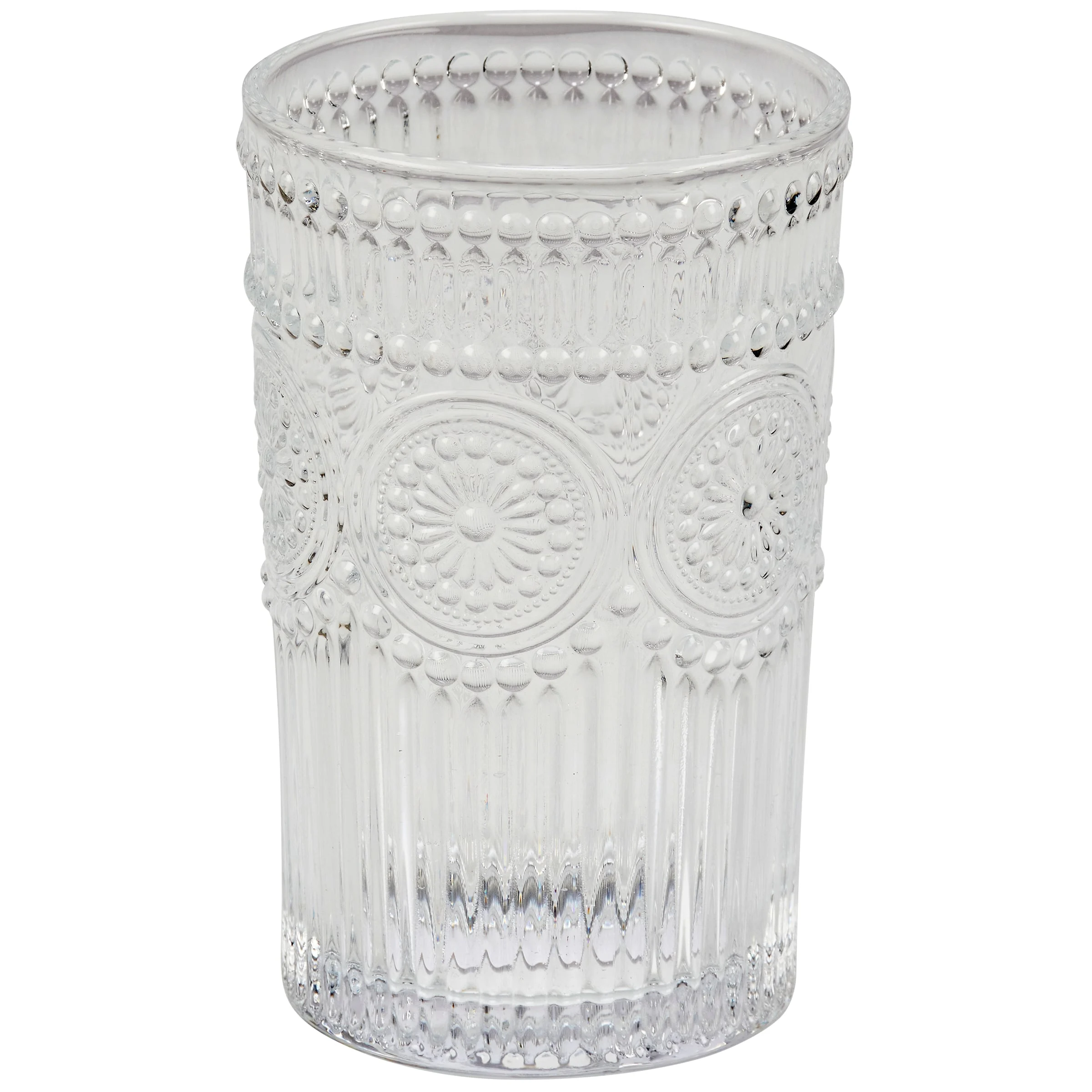 Primitives Large Medallion Vintage Drinking Glass