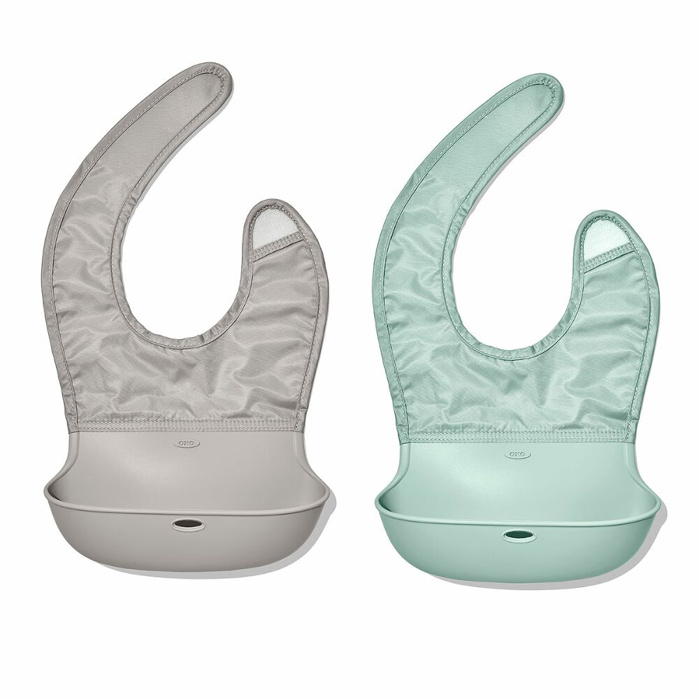 Oxo Tot Roll-Up Bib 2-Pack