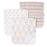 Copper Pearl Burp Cloth Set  Bliss