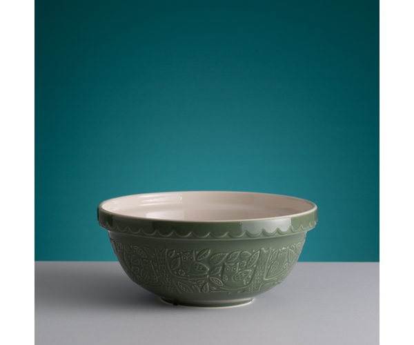 Mason Cash In the Forest Size 18 Dark Green Bowl
