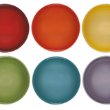 Le Creuset Vancouver 2oz Pinch Bowls Set of 6 Multi-color