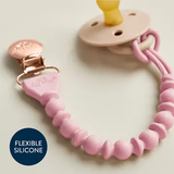 Itzy Ritzy Sweetie Paci Strap/Beaded Pacifier Clip - Pink