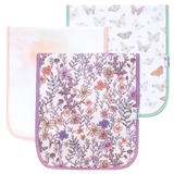 Copper Pearl Burp Cloth Set  Flora