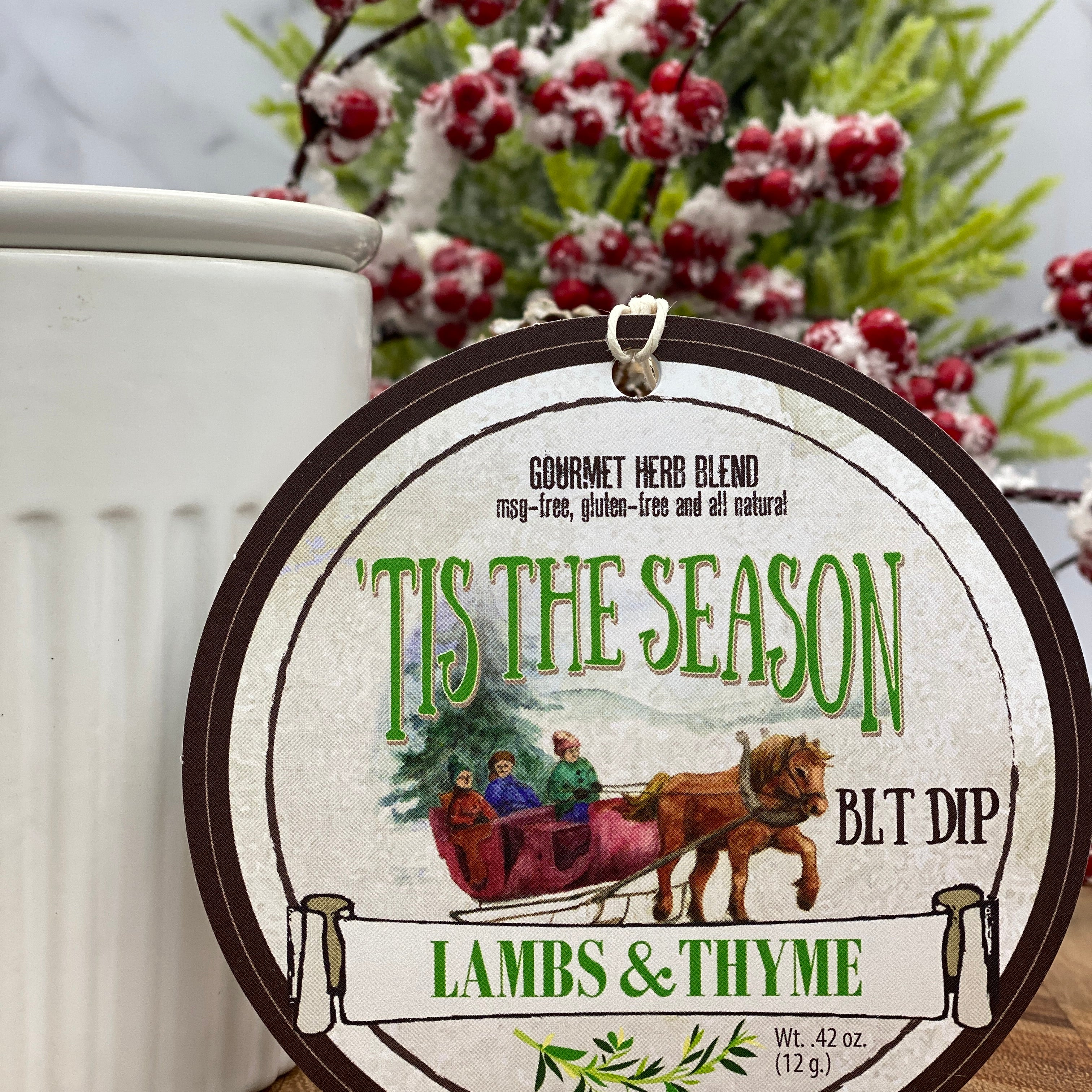 Lambs & Thyme Holiday Dips Tis The Season